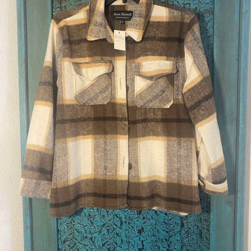 Size large Shacket